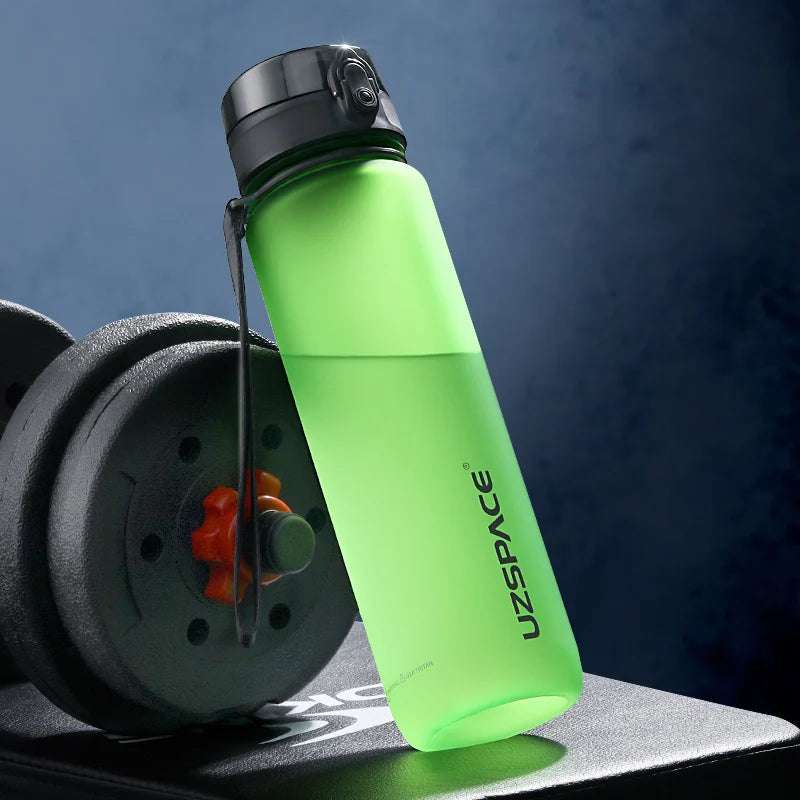 1000ml Large Capacity Water Bottle Portable Leakproof Shaker Vitality Green 1000ml