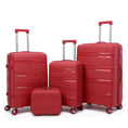 Load image into Gallery viewer, 13/20/24/28inches Four-Piece Travel Trolley Set - Smooth Rolling, Impact-Resistant Cases for Family Fun 143 Luggage OK•PhotoFineArt OK•PhotoFineArt
