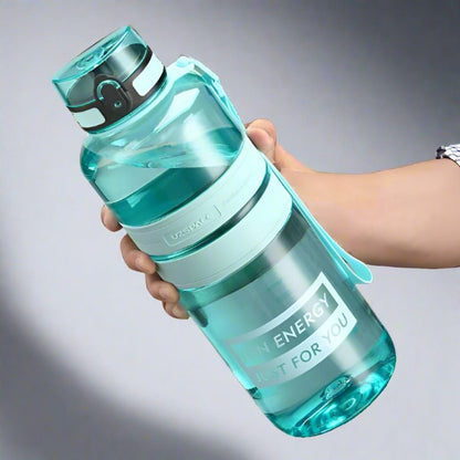 1.5/2L Sport Water Bottle Large capacity Portable Shaker BPA Free 2L Spindrift Blue 350-2000ml