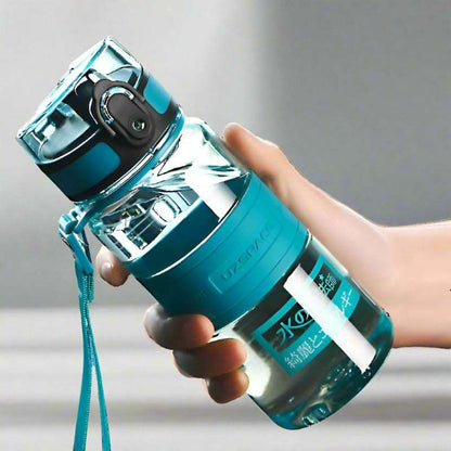 1.5/2L Sport Water Bottle Large capacity Portable Shaker BPA Free 350ml Green 350-2000ml