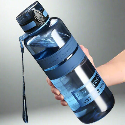 1.5/2L Sport Water Bottle Large capacity Portable Shaker BPA Free 2000ml Clitoria Blue 350-2000ml
