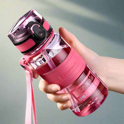 1.5/2L Sport Water Bottle Large capacity Portable Shaker BPA Free 350ml Pink 350-2000ml