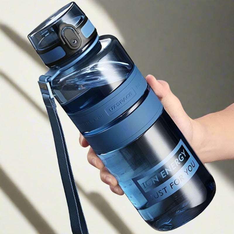 1.5/2L Sport Water Bottle Large capacity Portable Shaker BPA Free 1500ml Clitoria Blue 350-2000ml