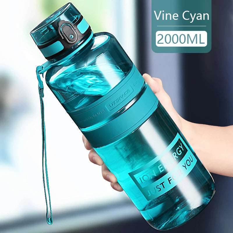 1L 1.5L 2L Fitness Sports Water Bottle Large Capacity Eco-Friendly BPA Free