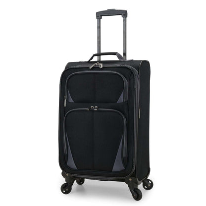 2 PC Softside Polyester Spinner Rolling Suitcase Luggage Set (14", 23") 66 OK•PhotoFineArt OK•PhotoFineArt