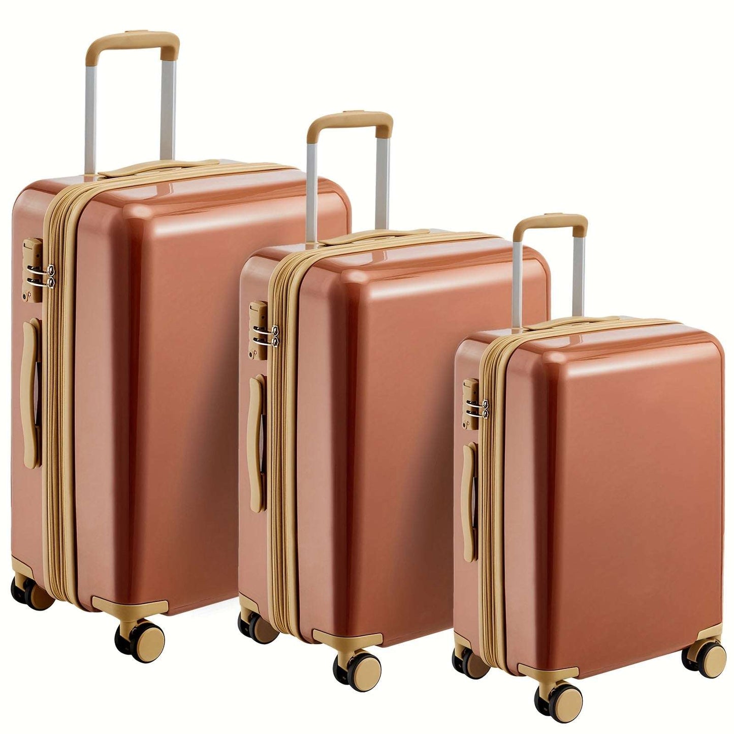 20", 24", 28" Iridescent Hardside Spinner Luggage Set - Durable ABS+PC Shell 143 OK•PhotoFineArt OK•PhotoFineArt