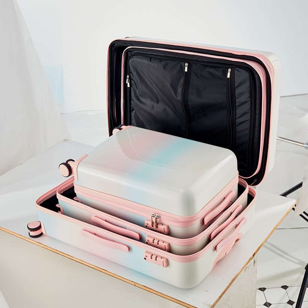 20", 24", 28" Iridescent Hardside Spinner Luggage Set - Durable ABS+PC Shell 143 OK•PhotoFineArt OK•PhotoFineArt