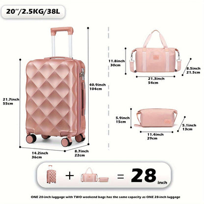 20 Somago Luggage Set - Spacious, Airline-Approved, Hardside Spinner with TSA Lock and Lightweight Design 121 Luggage Somago OK•PhotoFineArt