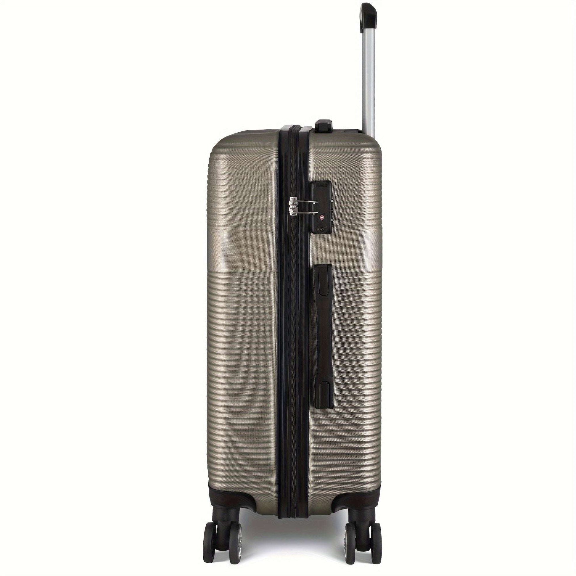 20/24/28 Inch 3-Piece Champagne Hardside Luggage Set - Spacious Suitcases with Smooth 360° Spinner Wheels 143 Luggage OK•PhotoFineArt OK•PhotoFineArt