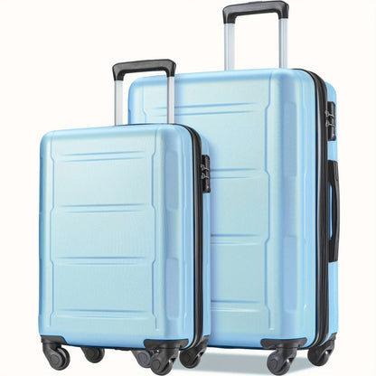 20+28" Expandable Spinner Wheel 2-Piece Luggage Set - TSA Lock 122 Luggage OK•PhotoFineArt OK•PhotoFineArt