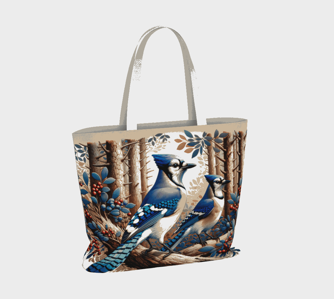 Birds Large Tote Bag - Shop Stylish Totes Online