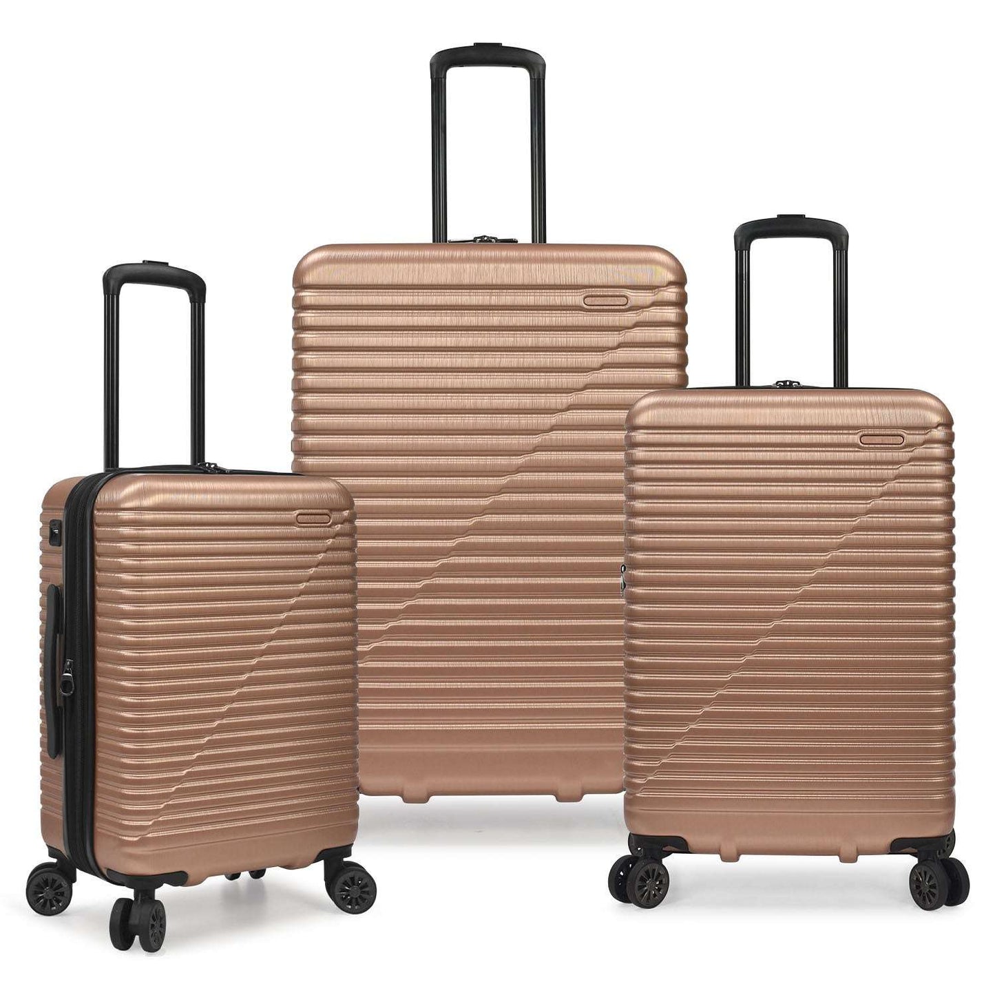 3 Pcs Hardside Spinner Luggage Set w/ Charging USB Port 22", 26", 30" 106 OK•PhotoFineArt OK•PhotoFineArt