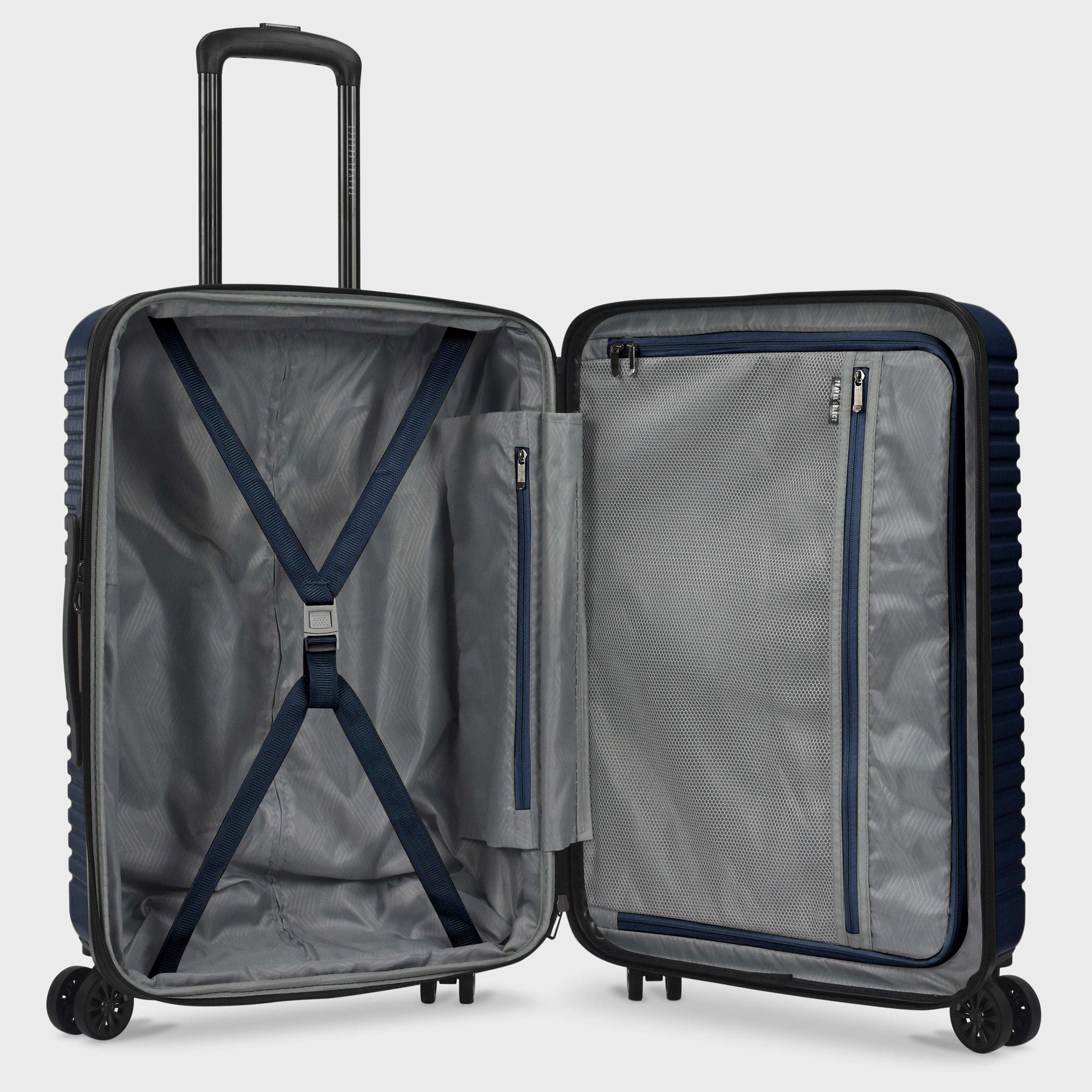 3 Pcs Hardside Spinner Luggage Set w/ Charging USB Port 22", 26", 30" 106 OK•PhotoFineArt OK•PhotoFineArt