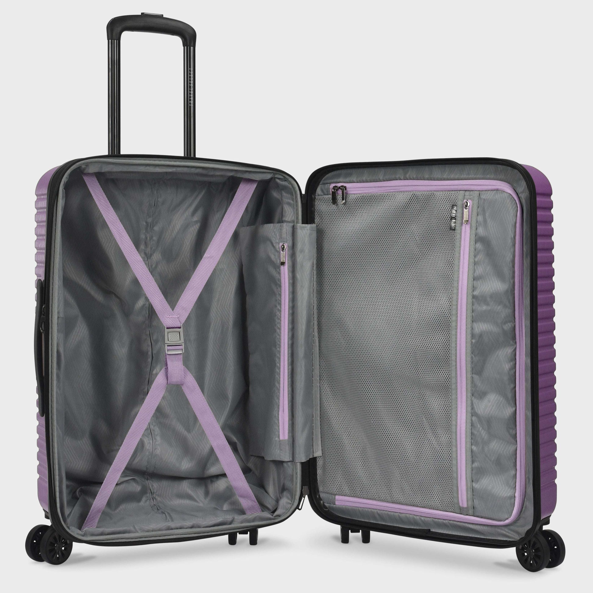 3 Pcs Hardside Spinner Luggage Set w/ Charging USB Port 22", 26", 30" 106 OK•PhotoFineArt OK•PhotoFineArt