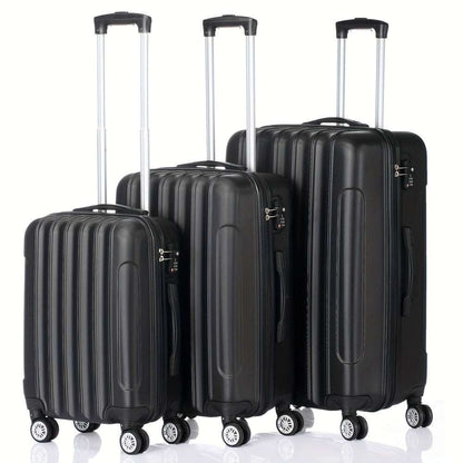 3-Piece Large Capacity Travel Luggage Set - Spacious, Durable & Versatile Trolley Cases for Organized Adventure 130 OK•PhotoFineArt OK•PhotoFineArt