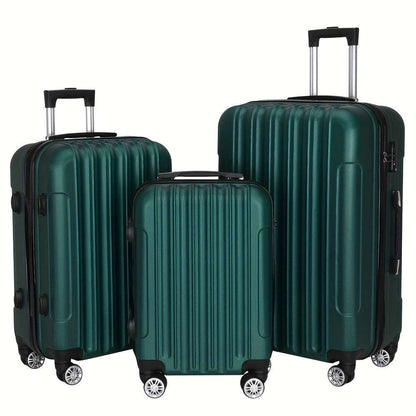 3-Piece Large Capacity Travel Luggage Set - Spacious, Durable & Versatile Trolley Cases for Organized Adventure 130 OK•PhotoFineArt OK•PhotoFineArt