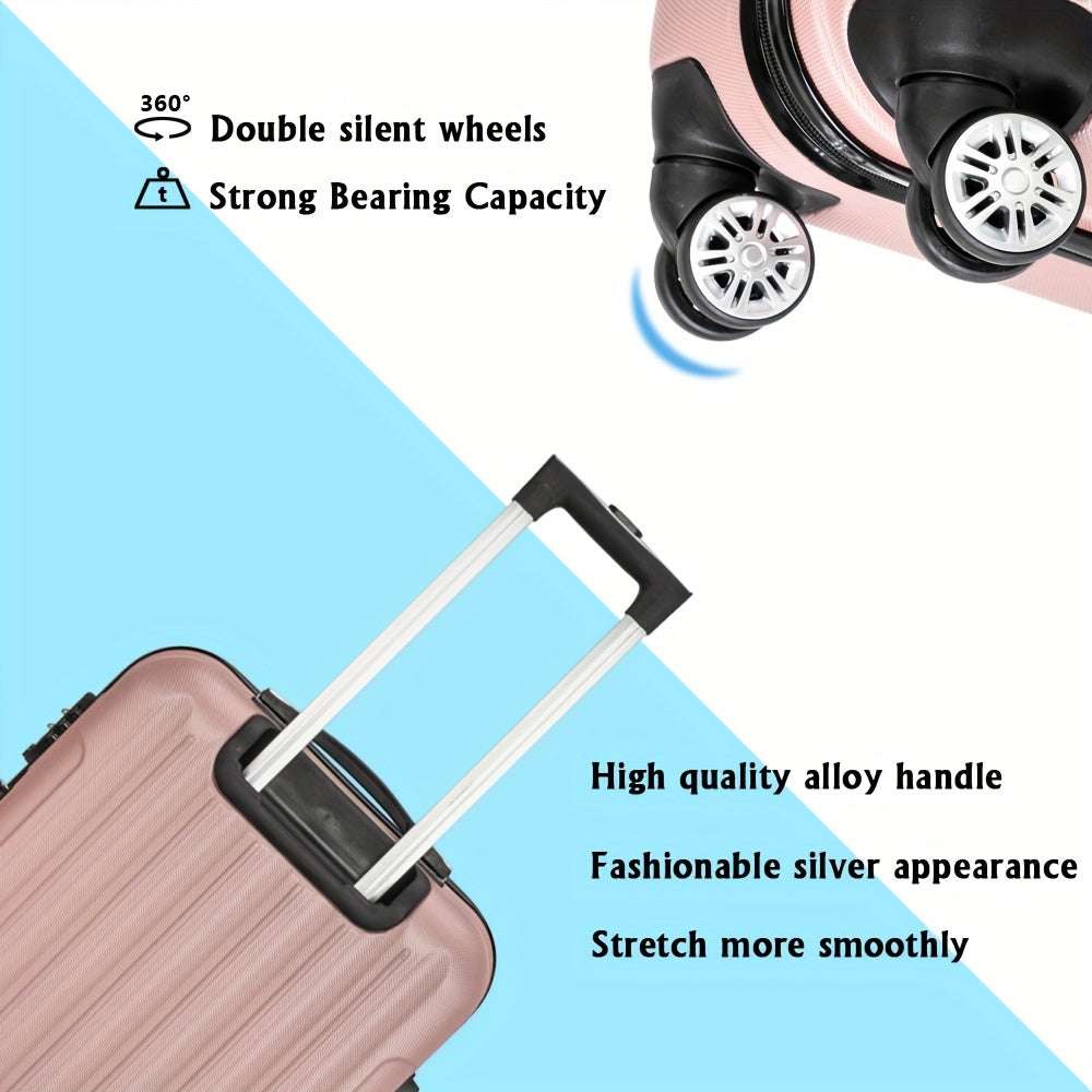 3-Piece Large Capacity Travel Luggage Set - Spacious, Durable & Versatile Trolley Cases for Organized Adventure 130 OK•PhotoFineArt OK•PhotoFineArt