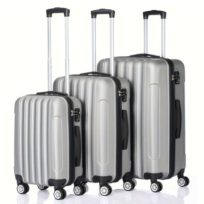 3-Piece Large Capacity Travel Luggage Set - Spacious, Durable & Versatile Trolley Cases for Organized Adventure 130 OK•PhotoFineArt OK•PhotoFineArt