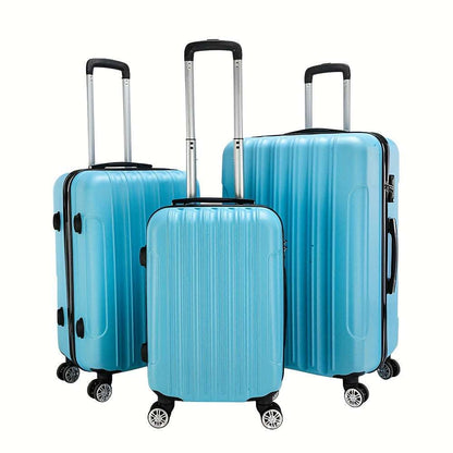 3-Piece Large Capacity Travel Luggage Set - Spacious, Durable & Versatile Trolley Cases for Organized Adventure 130 OK•PhotoFineArt OK•PhotoFineArt