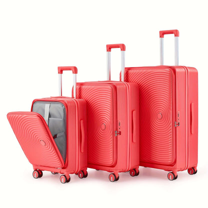 3-Piece Lightweight Hardside Spinner Luggage Set, Secure TSA-Approved Lock (20/24/28) 202 Luggage OK•PhotoFineArt OK•PhotoFineArt