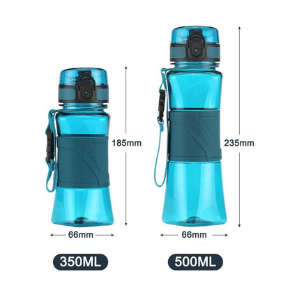 350/500ml Water Bottle Protein Shaker Portable Leakproof BPA Free