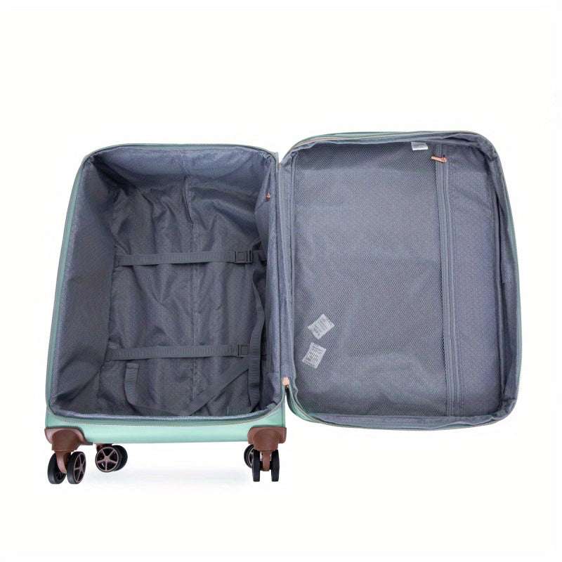 4-Piece Large Capacity Softshell Spinner Luggage Set - Lightweight, Telescopic Aluminum Alloy Handle 161 Luggage OK•PhotoFineArt OK•PhotoFineArt