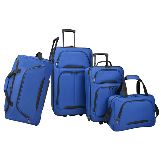 4-Piece Softside Luggage Set (15"/19"/22"/27") 90 Luggage OK•PhotoFineArt OK•PhotoFineArt