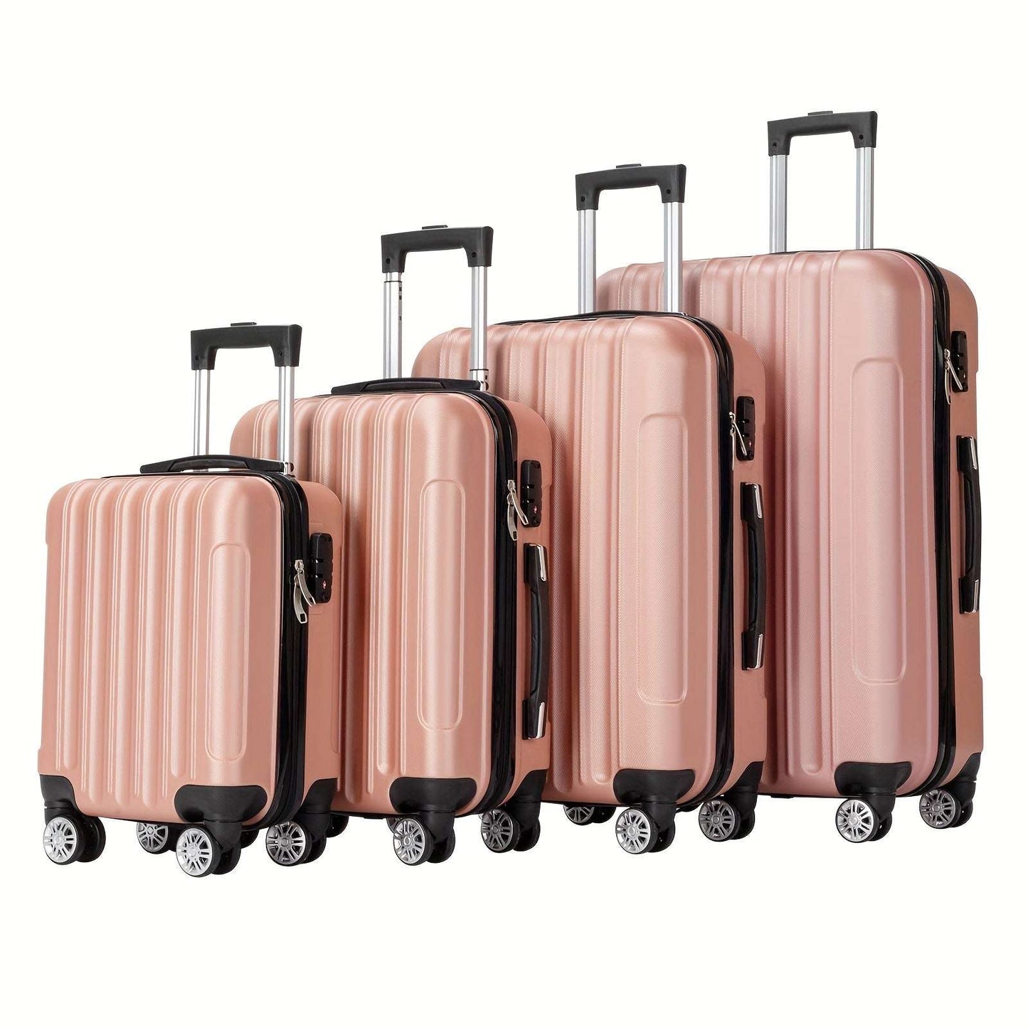 4-in-1 Multi-Size Portable Hybrid Trolley Case - 16/20/24/28 Combination Lock, Iron-Aluminum Handle 146 Luggage OK•PhotoFineArt OK•PhotoFineArt