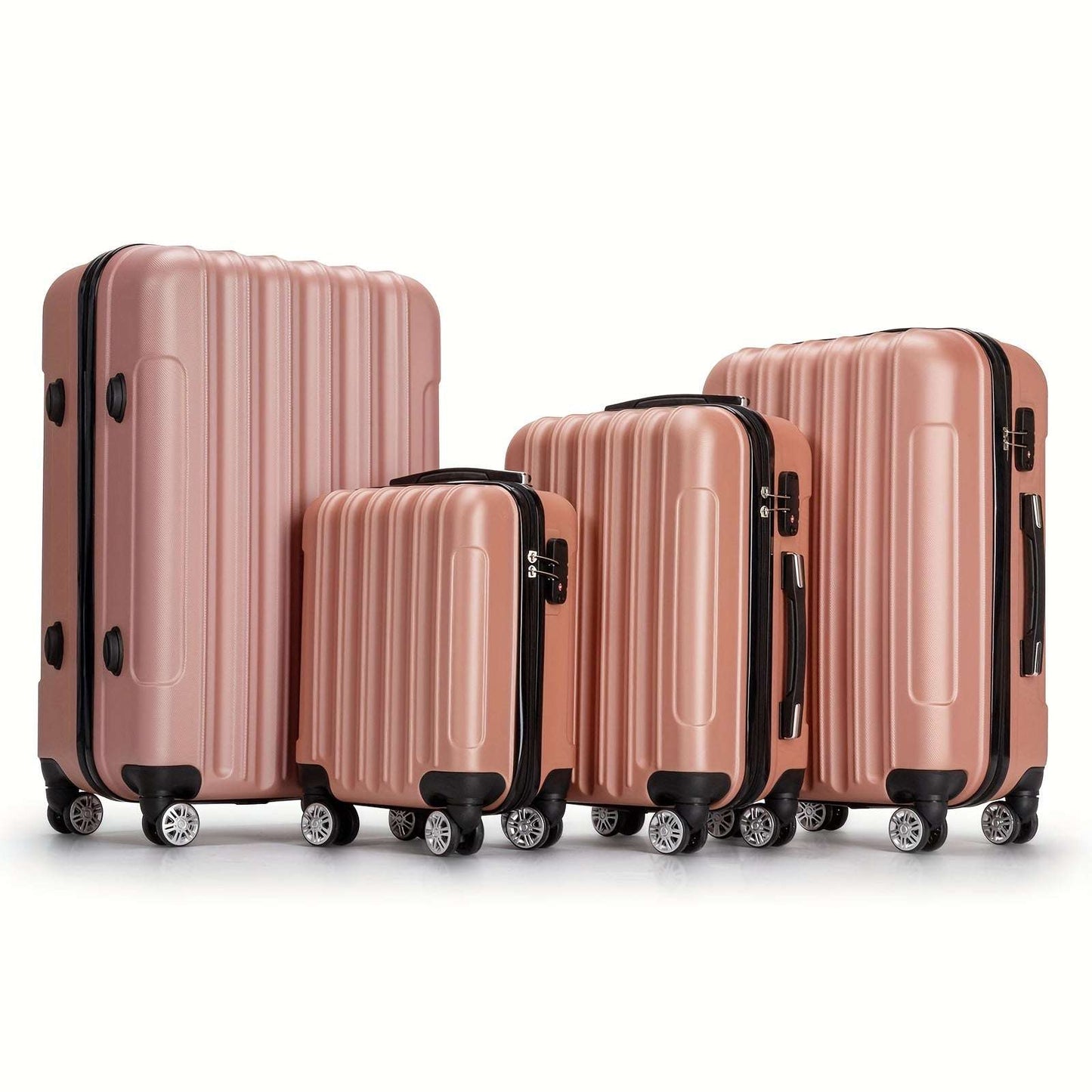 4-in-1 Multi-Size Portable Hybrid Trolley Case - 16/20/24/28 Combination Lock, Iron-Aluminum Handle 146 Luggage OK•PhotoFineArt OK•PhotoFineArt