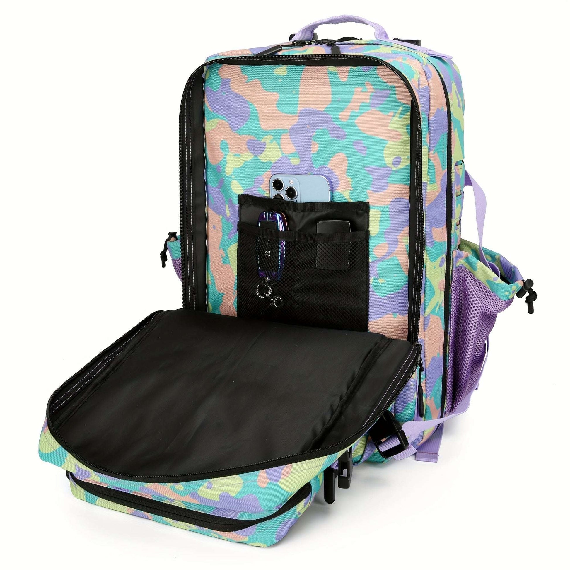 45L Waterproof Hiking Backpack - Spacious Capacity, Multi-functional Design, Waterproof 27 Backpack OK•PhotoFineArt OK•PhotoFineArt