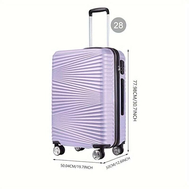 5-Piece LEAVES KING Purple Luggage Set - Smooth Rolling Universal Wheels 189 Luggage OK•PhotoFineArt OK•PhotoFineArt