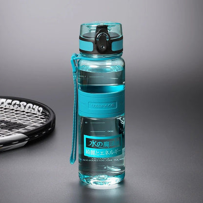 500/1000ML Sports Water Bottles Portable Shaker BPA Free 500ml Green 300-1000ml