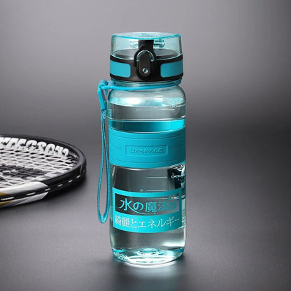 500/1000ML Sports Water Bottles Portable Shaker BPA Free 650ml Green 300-1000ml