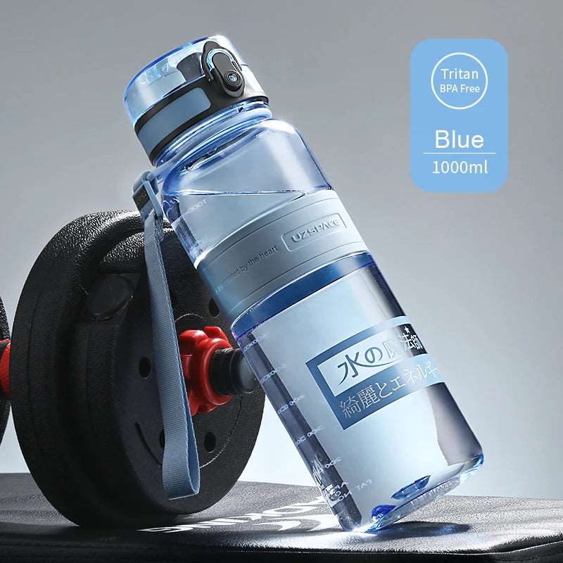 500/1000ml Water Bottles BPA Free Shaker