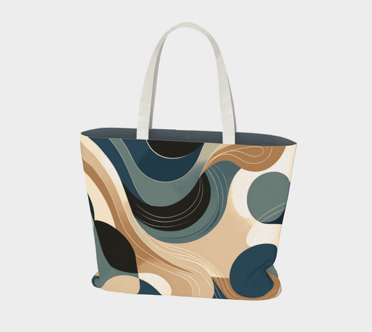 Abstraction Large Tote bag