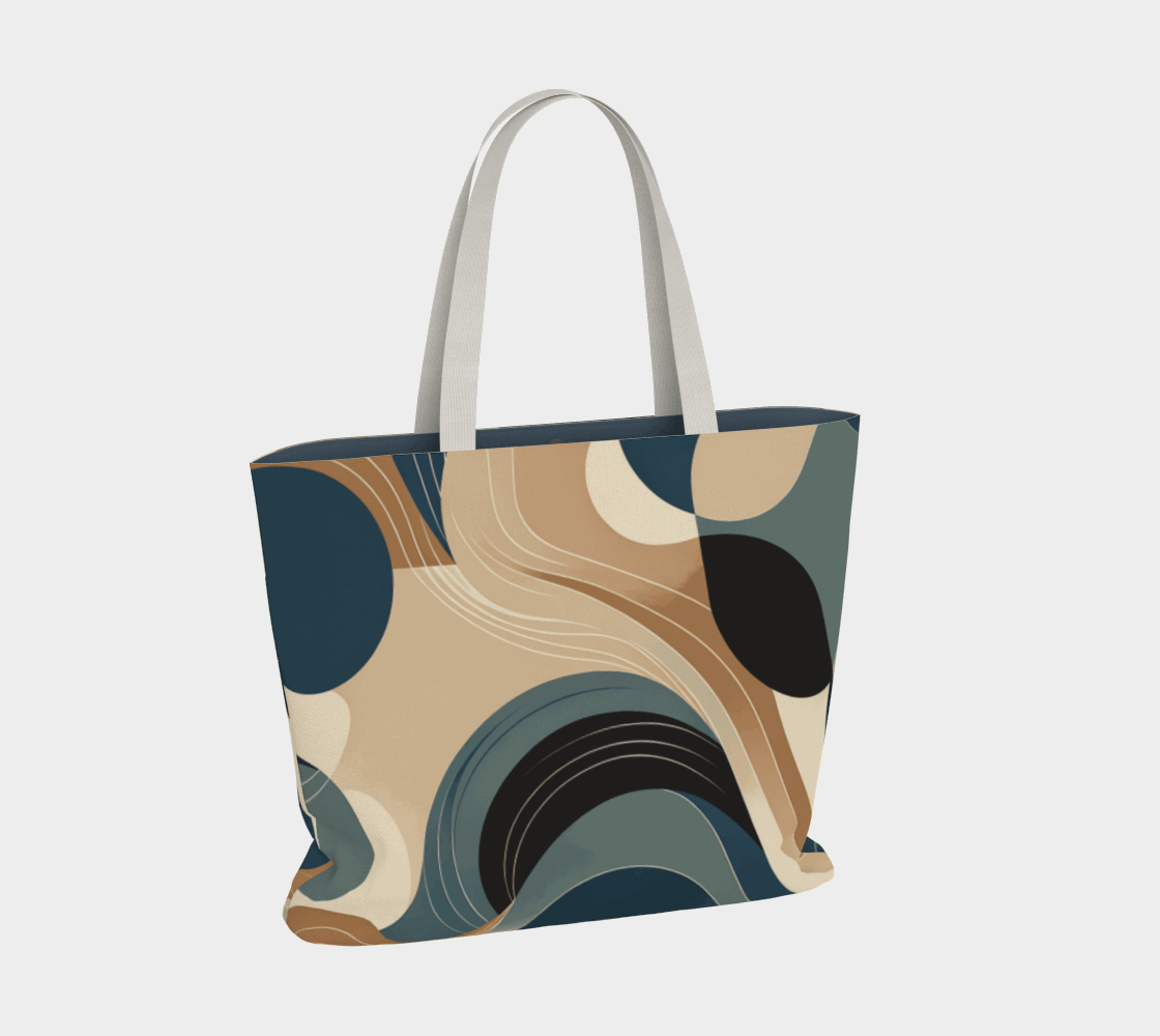 Abstraction Large Tote bag