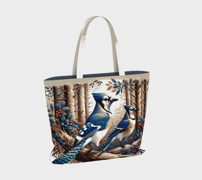 Birds Large Tote Bag - Shop Stylish Totes Online