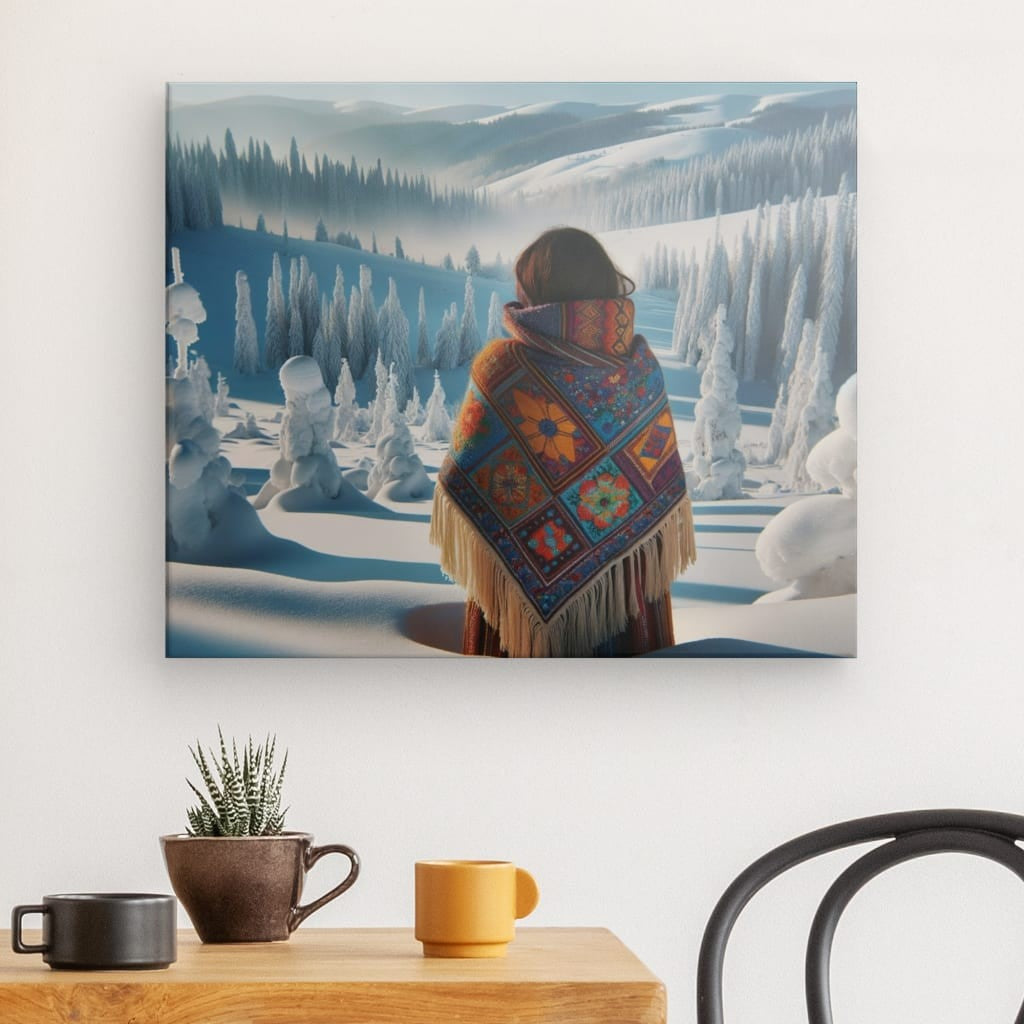 Canvas "Indigenous Woman" 24" x 20"