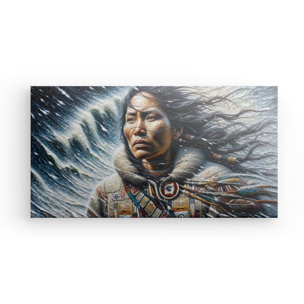 Canvas "Indigenous Woman"