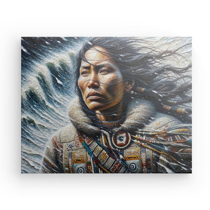 Canvas "Indigenous Woman" 24" x 20"