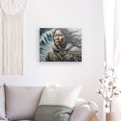 Canvas "Indigenous Woman" 30" x 24"