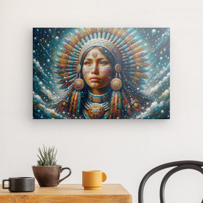 Canvas "Indigenous Woman" 24" x 16"