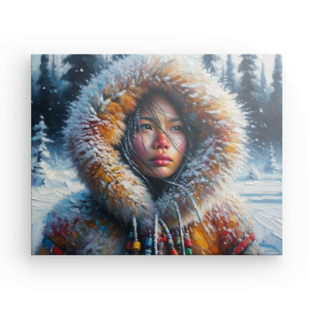 Canvas "Indigenous Woman"