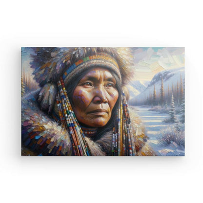 Canvas "Indigenous Woman" 40" x 30"