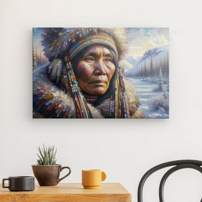 Canvas "Indigenous Woman" 24" x 16"