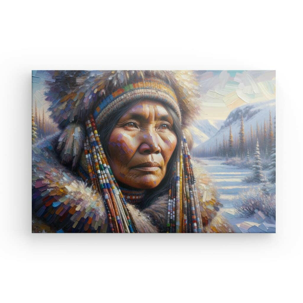 Canvas "Indigenous Woman"