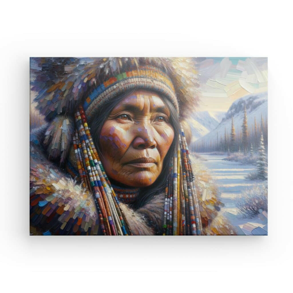 Canvas "Indigenous Woman"