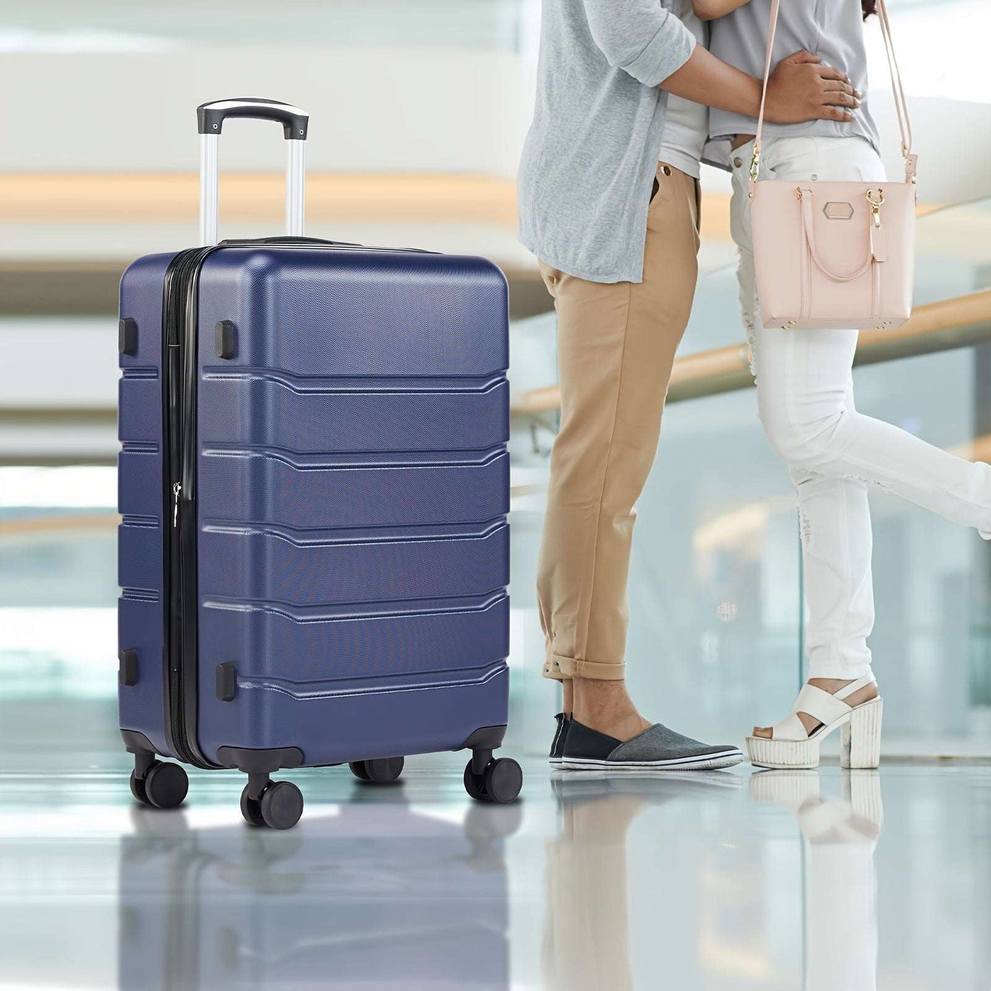 Expandable Luggage 3 Piece Sets, Fashion Travel Case With TSA Combination Lock 125 Luggage OK•PhotoFineArt OK•PhotoFineArt