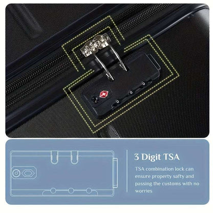 Expandable Luggage 3 Piece Sets, Fashion Travel Case With TSA Combination Lock 135 OK•PhotoFineArt OK•PhotoFineArt