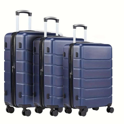 Expandable Luggage 3 Piece Sets, Fashion Travel Case With TSA Combination Lock 135 OK•PhotoFineArt OK•PhotoFineArt